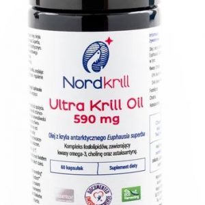 Olej z kryla 590 mg 60 kapsułek Nordkrill